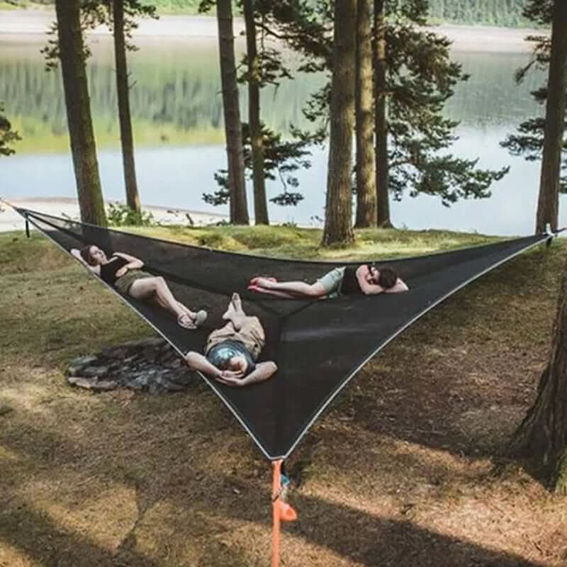 Skanto | Multi-Person Camping Hammock with 3-Point Anchor System