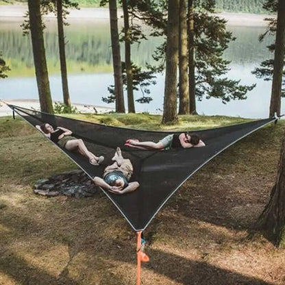 Skanto | Multi-Person Camping Hammock with 3-Point Anchor System
