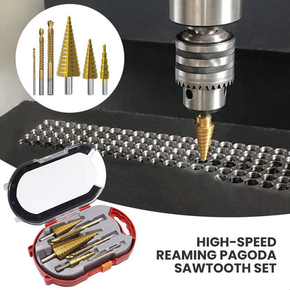 BowLift | High-speed Friction Pagoda Saw Tooth Set (6 pieces)