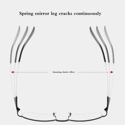 Skanto | Titanium Progressive Distance and Near Dual-Use Reading Glasses