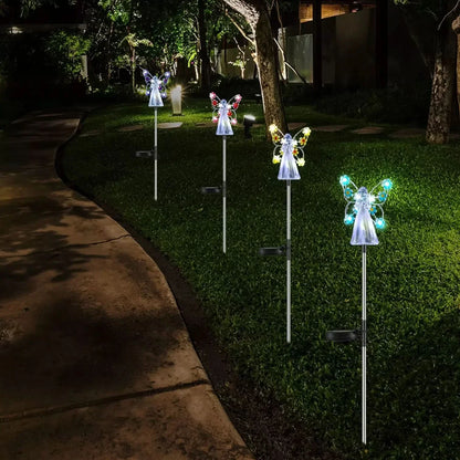Skanto | Solar Angel LED Garden Light for Outdoor Decoration