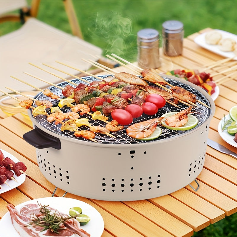 Smokeless Indoor Grill – Electric Griddle with Fat Drainage and 2000W Power | Skanto