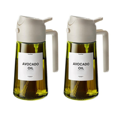 BowLift | 2-in-1 Glass Oil Sprayer and Dispenser