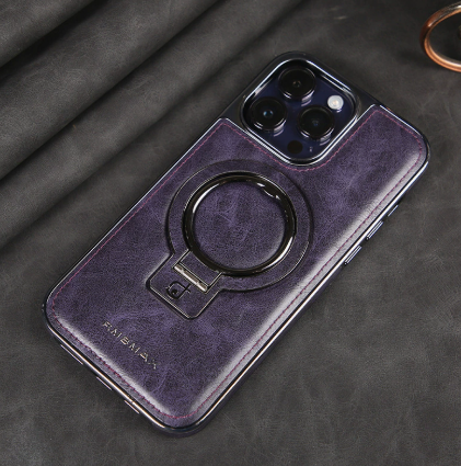BowLift | Luxury Leather Invisible Stand iPhone Case
