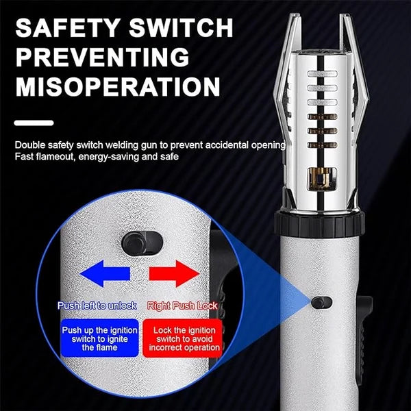 Windproof lighter with torch for self-defense | Bowlift