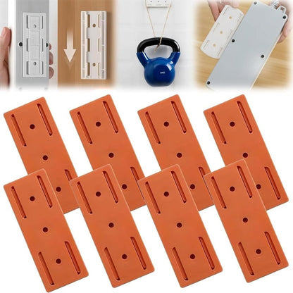 BowLift | Adhesive Power Strip Mounts | No-Drill Wall & Desk Organizer with Slide Rail
