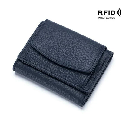 BowLift | RFID Blocking Wallet | Compact Leather Card Holder | Slim Travel Accessory for Men & Women