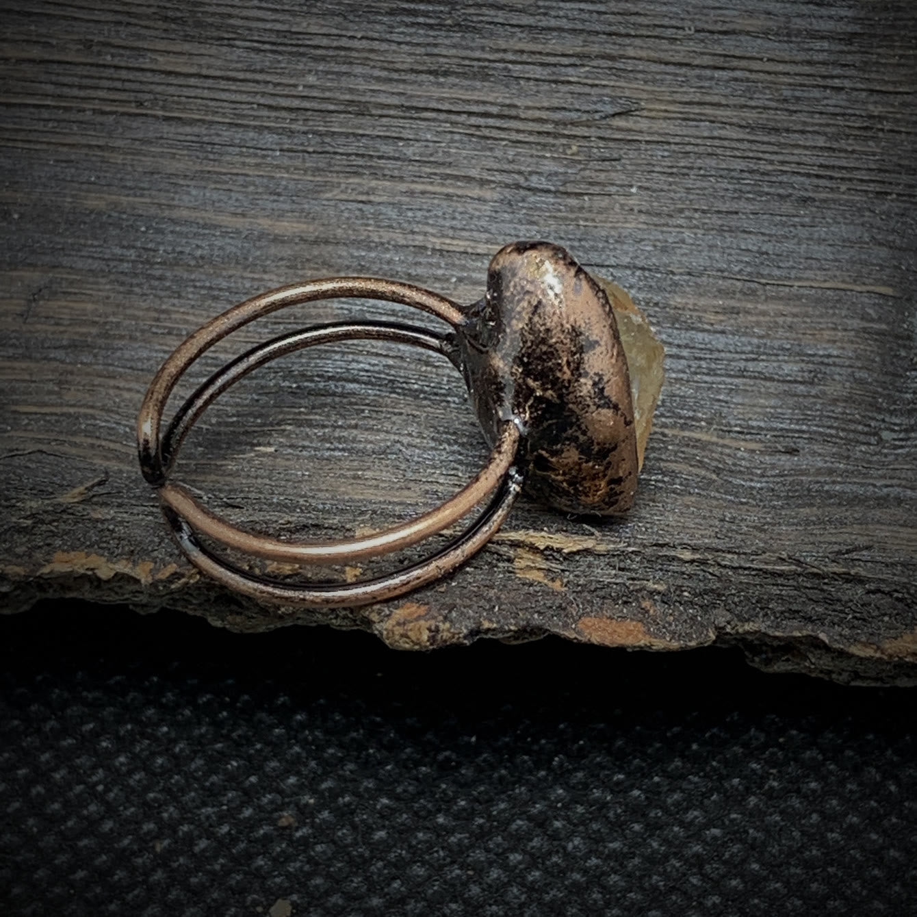 Skanto | Natural Raw Birthstone Ring - Selina