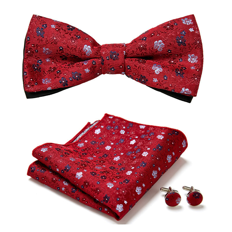 Three-piece Set with Stylish Bows