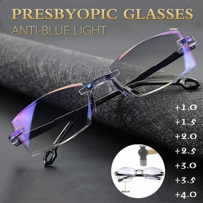 BowLift | New Sapphire High Hardness Anti-Blue Dual-Use Reading Glasses
