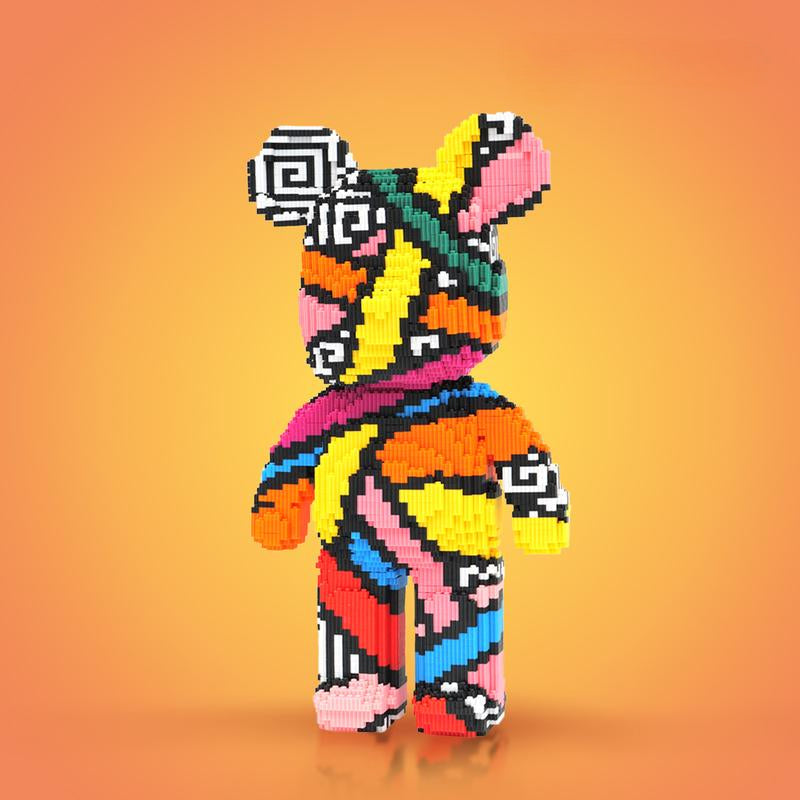 BowLift | DIY Pixel Art Block Bear Figures – Creative Building & Collectible Display