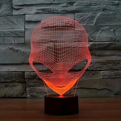 BowLift | AstroLight – 3D-alien lamp with LED color lighting and touch control