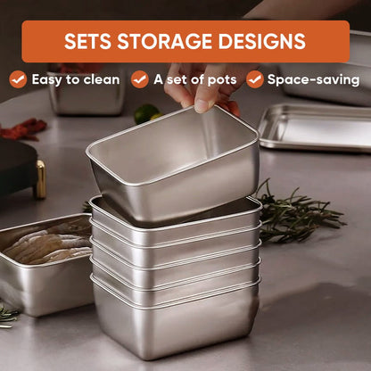 Stainless steel food storage container | Karnz