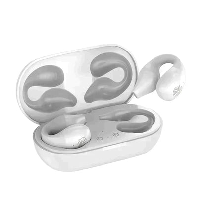 Wireless ear clip bone conduction headphones