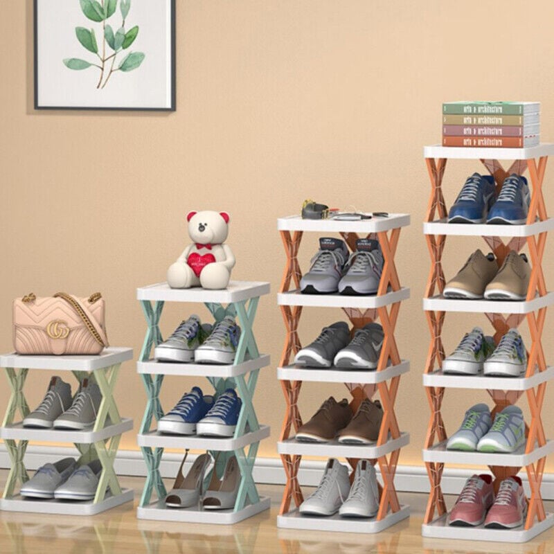 Vertical Shoe Rack | Space-Saving Multi-Tier Storage Skanto