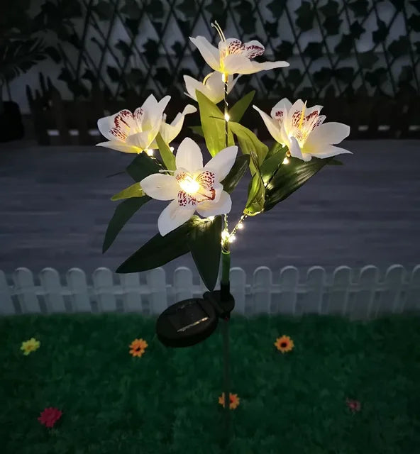 BowLift | Modern Outdoor Solar Lighting with 7 Flowers