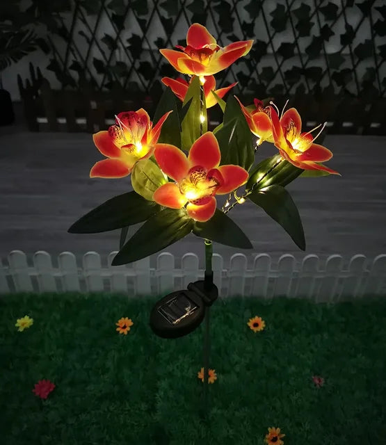 BowLift | Modern Outdoor Solar Lighting with 7 Flowers