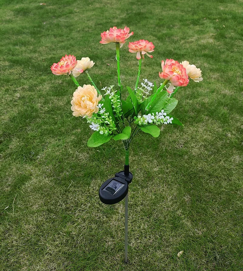 BowLift | Modern Outdoor Solar Lighting with 7 Flowers
