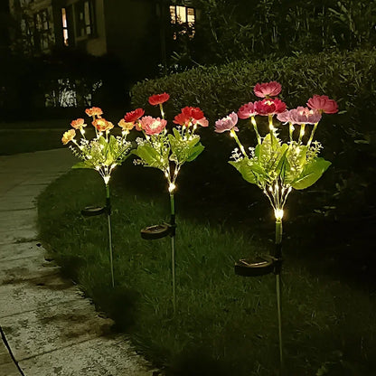 BowLift | Modern Outdoor Solar Lighting with 7 Flowers