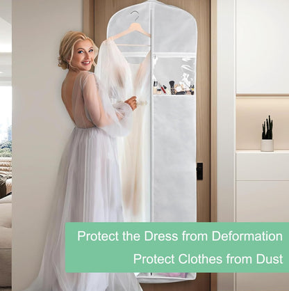 BowLift | Long Wedding Dress Storage Set – Dustproof Wedding Dress Bag (1+1 FREE)