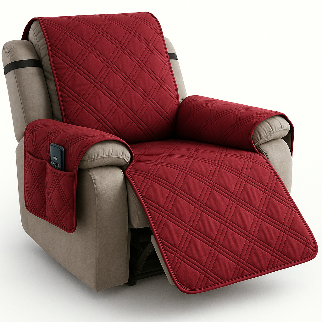 Skanto | Quilted Waterproof Recliner Cover Armchair Protector