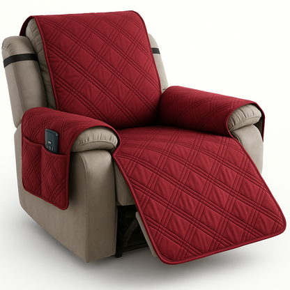 Skanto | Quilted Waterproof Recliner Cover Armchair Protector