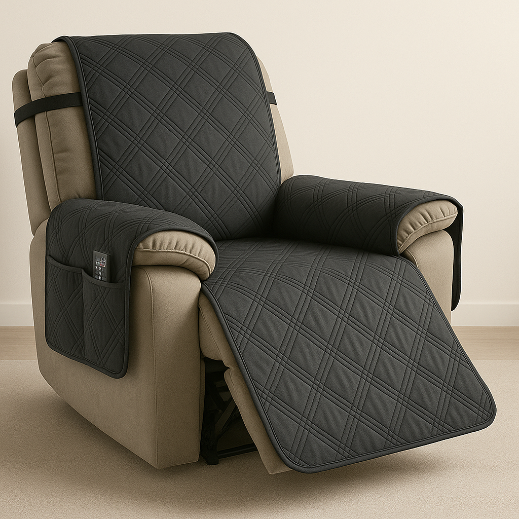 Skanto | Quilted Waterproof Recliner Cover Armchair Protector