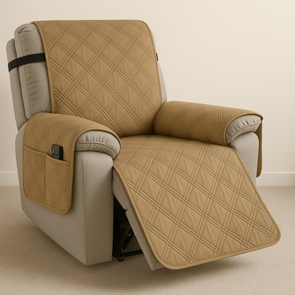Skanto | Quilted Waterproof Recliner Cover Armchair Protector