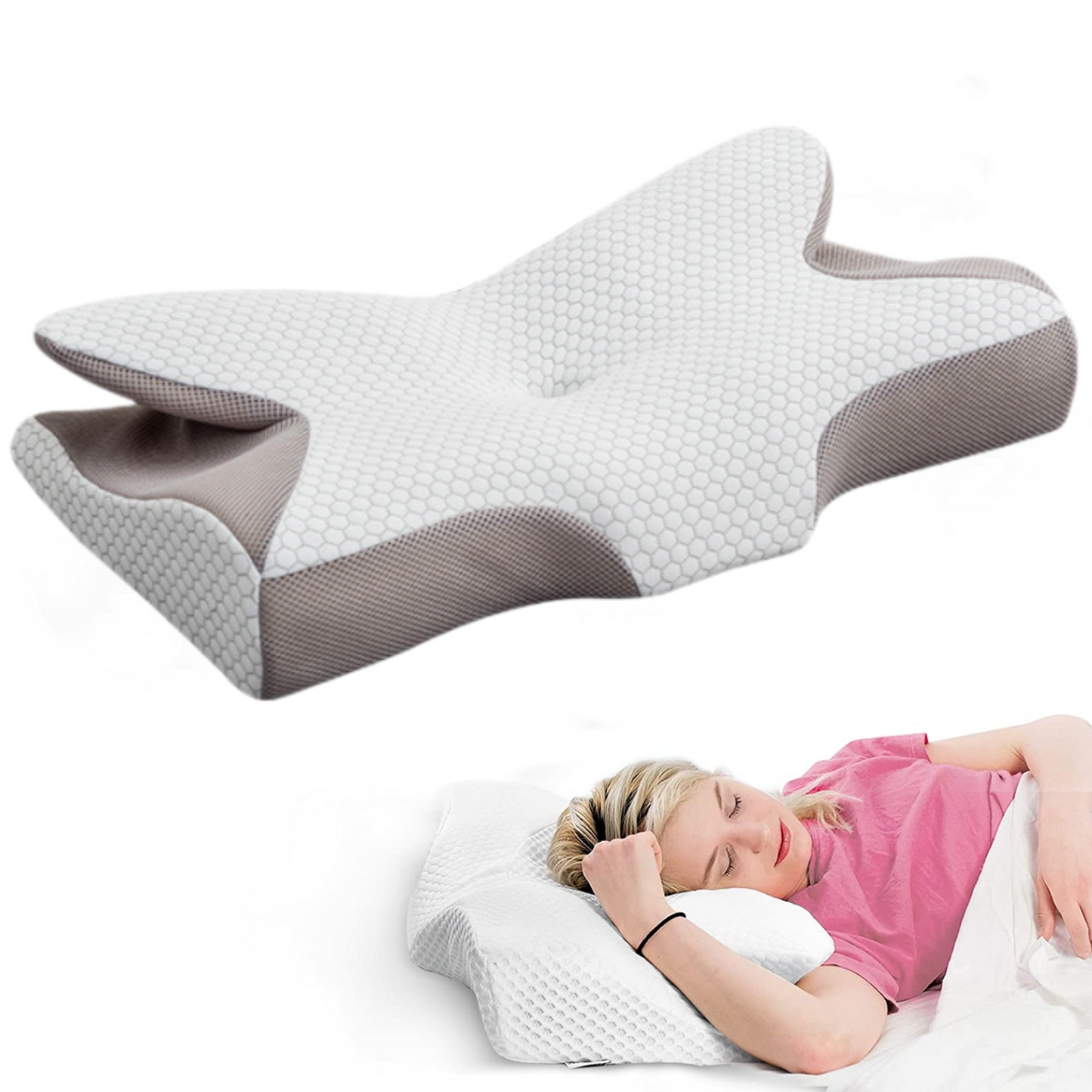 Ice Silk and Graphene gray breathable pillowcase for a cool and fresh-scented sleeping experience | Karnz