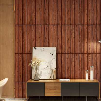 BowLift | Modern Tin Wall Paneling Smooth Wall Ceiling Wood Plank Set of 6