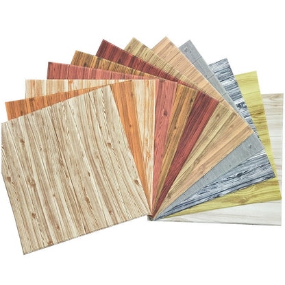 BowLift | Modern Tin Wall Paneling Smooth Wall Ceiling Wood Plank Set of 6