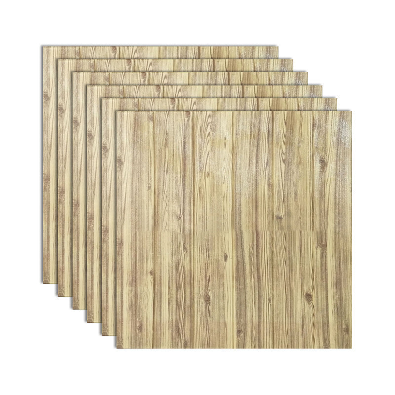 BowLift | Modern Tin Wall Paneling Smooth Wall Ceiling Wood Plank Set of 6