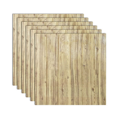 BowLift | Modern Tin Wall Paneling Smooth Wall Ceiling Wood Plank Set of 6