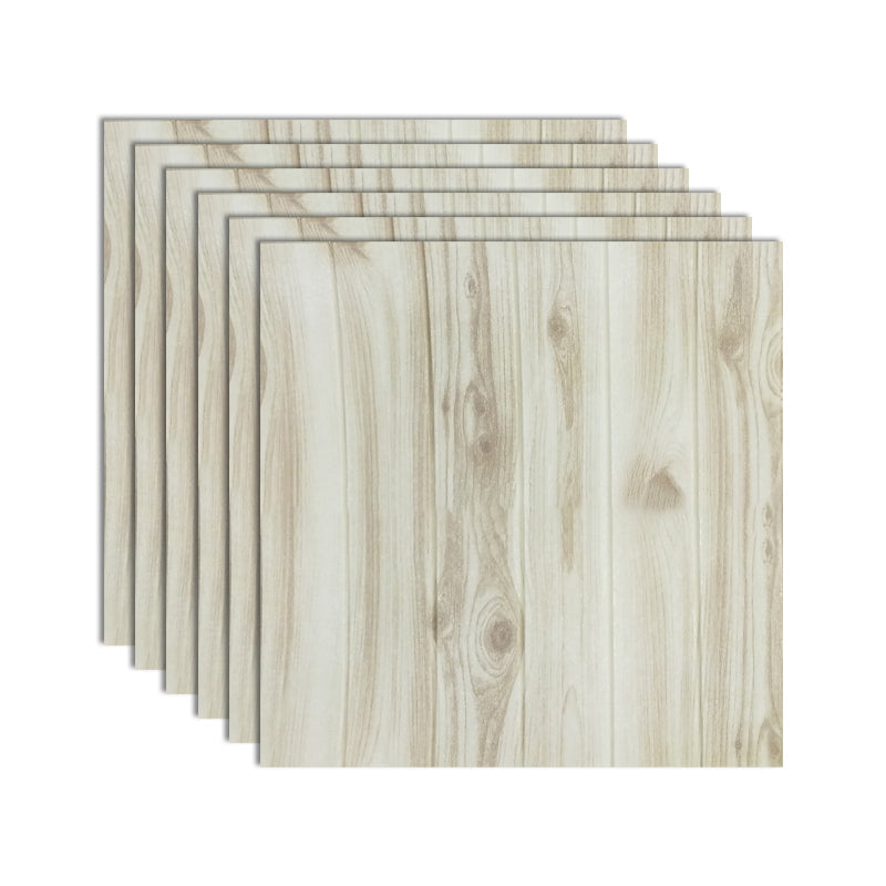 BowLift | Modern Tin Wall Paneling Smooth Wall Ceiling Wood Plank Set of 6