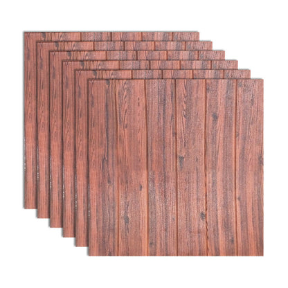 BowLift | Modern Tin Wall Paneling Smooth Wall Ceiling Wood Plank Set of 6
