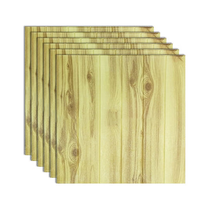 BowLift | Modern Tin Wall Paneling Smooth Wall Ceiling Wood Plank Set of 6
