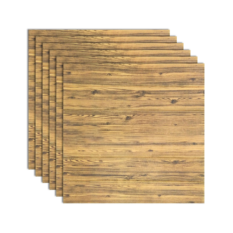 BowLift | Modern Tin Wall Paneling Smooth Wall Ceiling Wood Plank Set of 6
