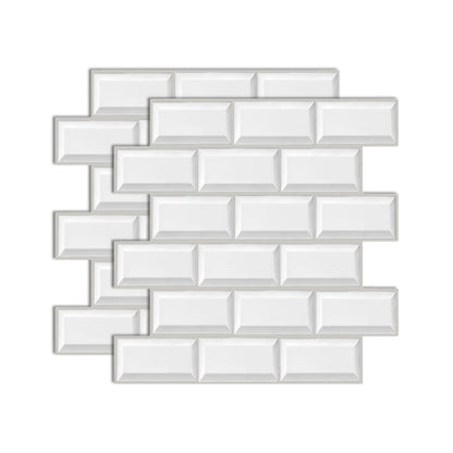 BowLift | Plastic Peel & Stick Subway Tile 3D Subway Tile with Slip-Resistant Surface