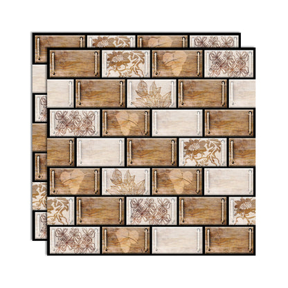 BowLift | Plastic Peel & Stick Subway Tile 3D Subway Tile with Slip-Resistant Surface