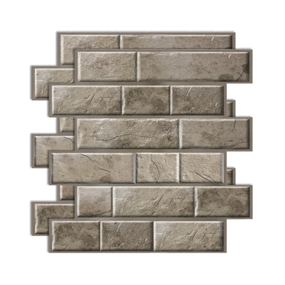 BowLift | Plastic Peel & Stick Subway Tile 3D Subway Tile with Slip-Resistant Surface