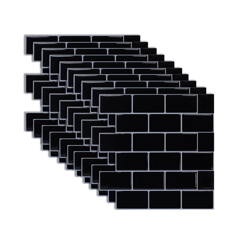 BowLift | Modern Peel and Stick Tiles PVC Subway Tile Peel and Stick Wall Tile for Bathroom