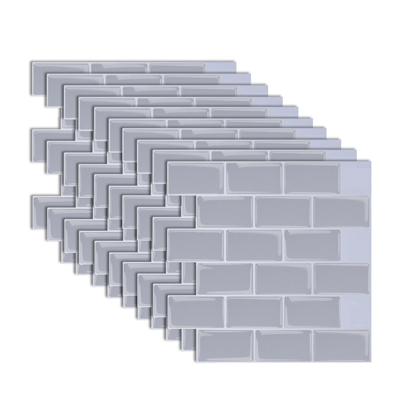 BowLift | Modern Peel and Stick Tiles PVC Subway Tile Peel and Stick Wall Tile for Bathroom