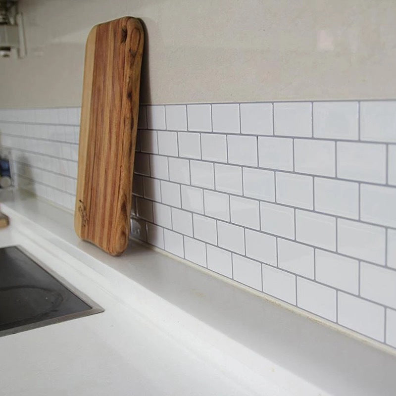 BowLift | Modern Peel and Stick Tiles PVC Subway Tile Peel and Stick Wall Tile for Bathroom