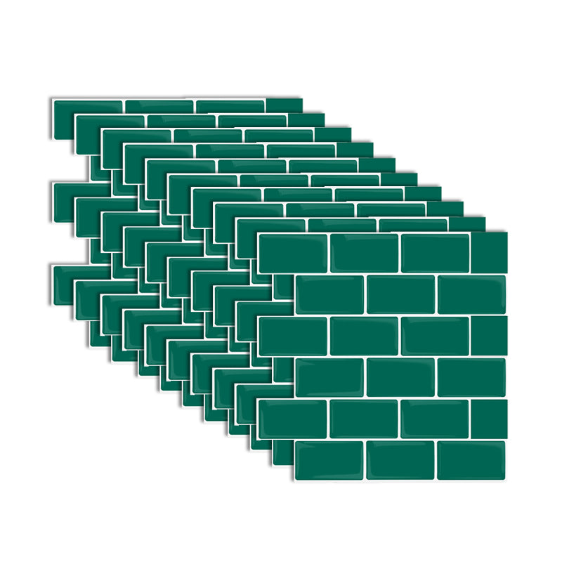 BowLift | Modern Peel and Stick Tiles PVC Subway Tile Peel and Stick Wall Tile for Bathroom