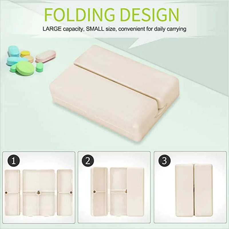 BowLift | Foldable Carry-on 7 Compartment Pill Box
