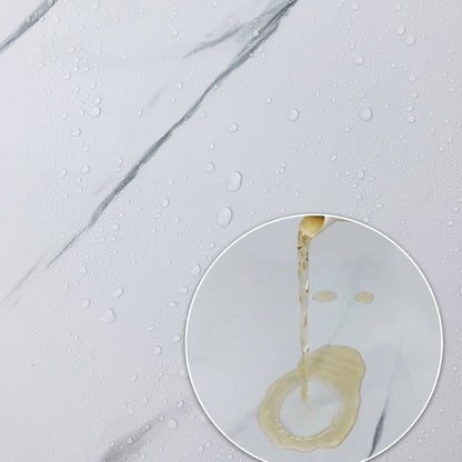 Skanto Stain-Resistant Peel and Stick Tiles with Marble Effect for Kitchen Backsplash