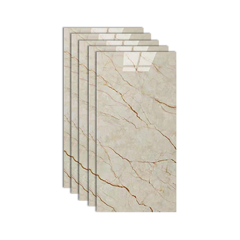 BowLift | Stain Resistant Peel & Stick Tile Marble Effect Single Tile for Kitchen Backsplash