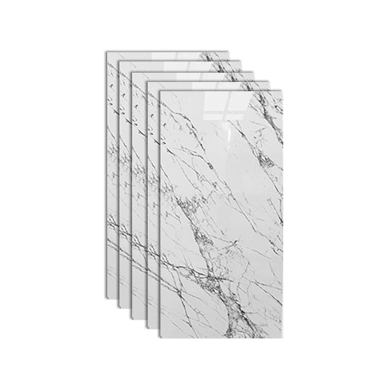 BowLift | Stain Resistant Peel & Stick Tile Marble Effect Single Tile for Kitchen Backsplash