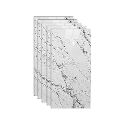 BowLift | Stain Resistant Peel & Stick Tile Marble Effect Single Tile for Kitchen Backsplash