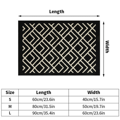 BowLift | Retro Style Non-Slip Entrance Door Mat